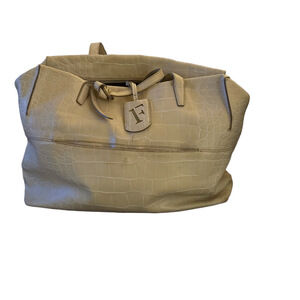 Furla Gold and Beige Interior Bag